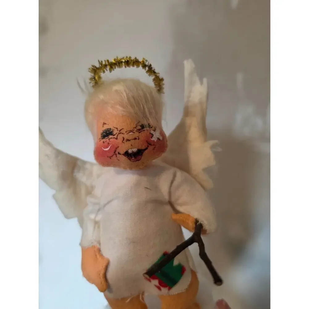 Annalee Naughty Angel Slingshot 1980s Black eye